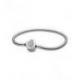 Bracelet Maille Serpent Fermoir Signature Scintillant ARGENT PANDORA MOMENTS Taille 17