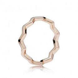Pandora — Bague Zigzag Pandora Rose — T.54