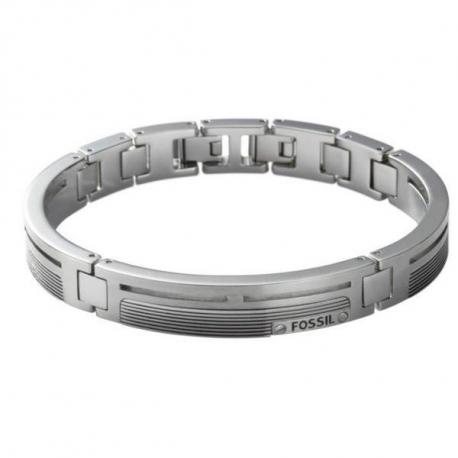 Bracelet Homme Mens Dress Couleur Argent Fossil Bracelet Homme Mens Dress Couleur Argent Fossil
