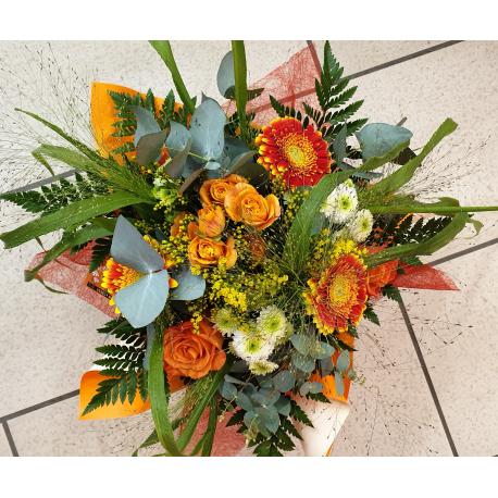 Bouquet de fleurs variées