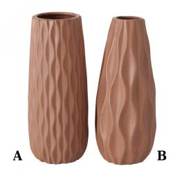 Vase Luana en céramique marron
