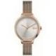 Montre Femme CANNES Lacoste, acier PVD Rose cadran argente