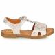 Nu pieds rose gold Farena GBB