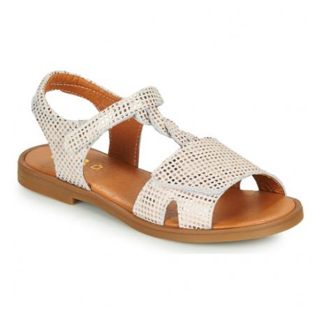 Nu pieds rose gold Farena GBB