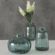 Vase Anika en verre émeraude