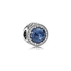 Pandora — Charm scintillant bleu foncé