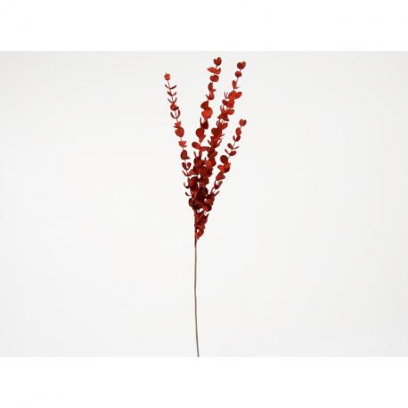 Branche décorative rouge en mousse