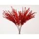 Branche décorative rouge en mousse