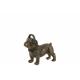 Statuette Bulldog avec casque