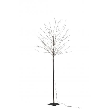 Arbre nu avec LED couleur noir