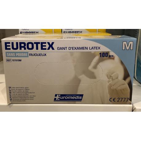 GANTS LATEX EUROTEX TAILLE M GANTS LATEX EUROTEX TAILLE M
