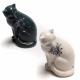 Statuette chat Ginny en céramique