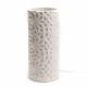 Lampe en biscuit de porcelaine Tube