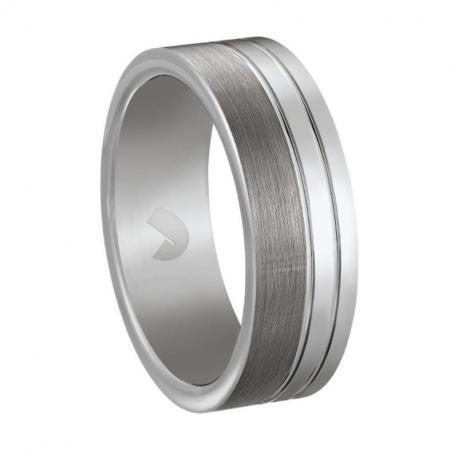Bague Homme Tungstene Taille 62 JOURDAN Bague Homme Tungstene Taille 62 JOURDAN