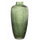 Vase Nadi ligne vert en verre L