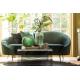 Vase Nadi ligne vert en verre L