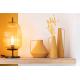 Vase Vicky acier ocre