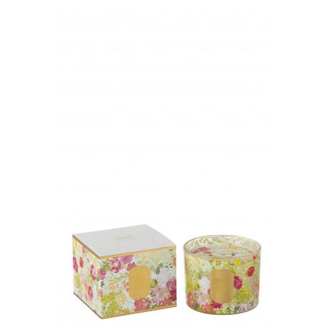 Bougie Parfumée Mimosa et Rose 30 heures Bougie Parfumée Mimosa et Rose 30 heures