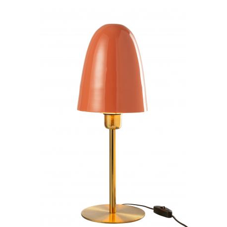 Lampe de table en métal Corail