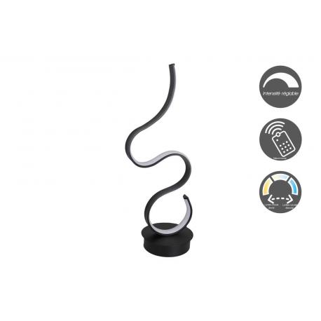 Lampe rubans noire LED Lampe rubans noire LED