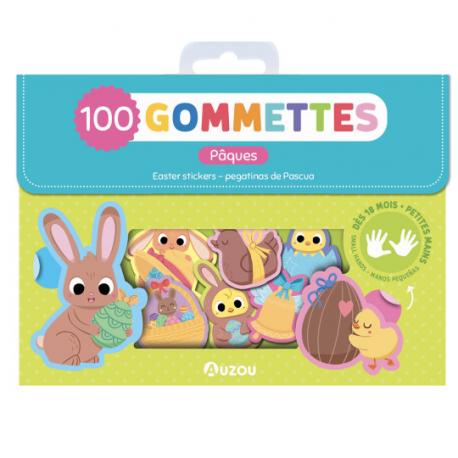 100 GOMMETTES - PÂQUES 100 GOMMETTES - PÂQUES