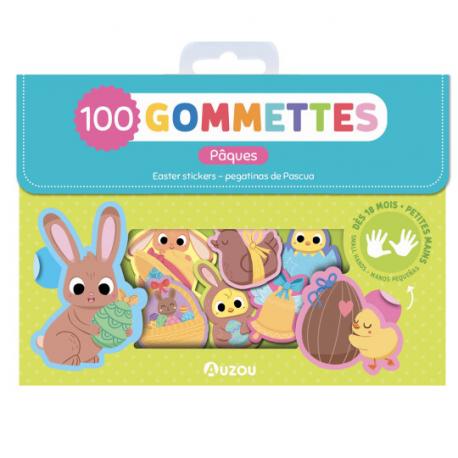 100 GOMMETTES - PÂQUES