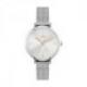 Montre Femme GENEVA Lacoste, acier et cadran blanc