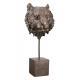 Sculpture tête de Tigre  antique