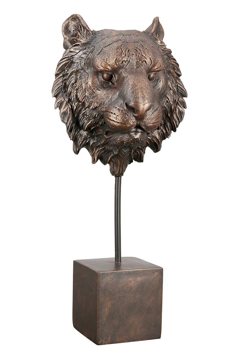 Statue De Tigre En Bronze,Grande Taille De Vie,Sculpture D'animaux,En