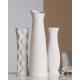 Vase Diverso en céramique blanc