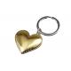 Porte clef en métal Coeur