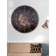 Horloge métal noir Columbia