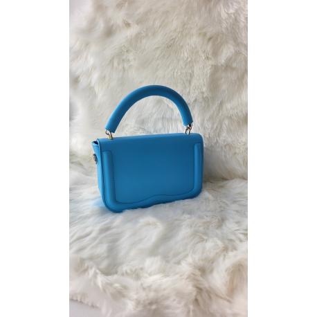 Mini sac bleu