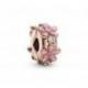 Charm Clip Marguerite Roses PANDORA MOMENTS