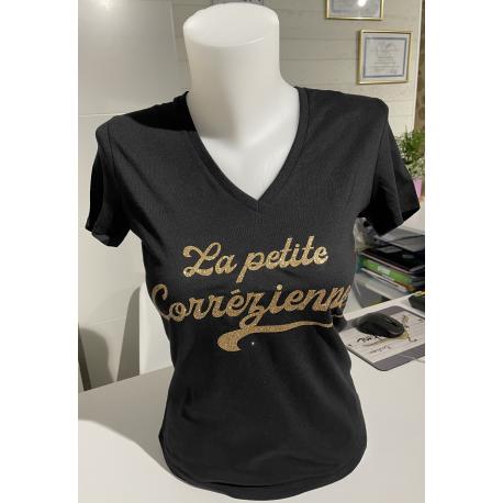 TShirt noir La Petite Corrézienne