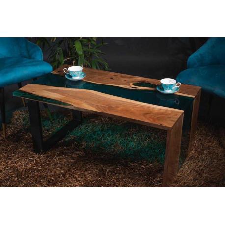 Table basse rivière Bleu