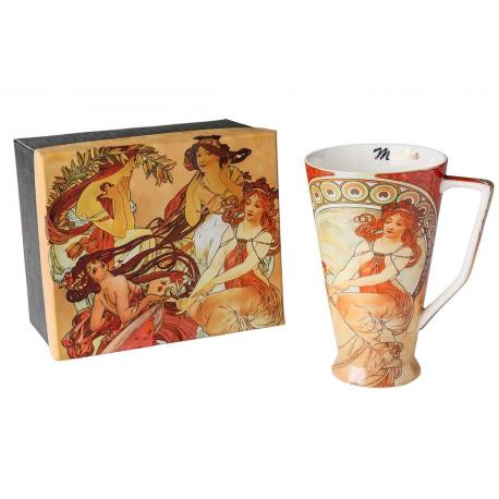 Tasse a thé les arts de Mucha La peinture Tasse a thé les arts de Mucha La peinture