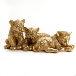 Statuette Lionceaux Mignons