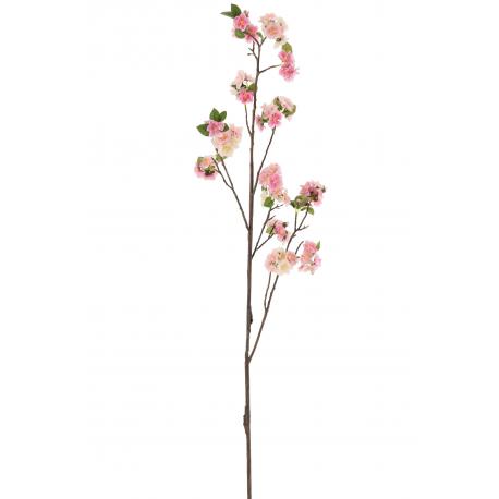 Branche de fleurs de cerisier artificielle 130 cm