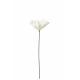 Fleur décorative blanche en mousse Eva