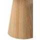 Table basse  ronde en bois naturel