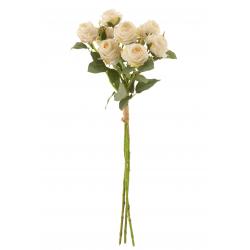 Bouquet de roses artificielle Blanche