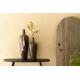 Vase Victor ciment brun L