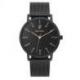 Montre Homme PIERRE LANNIER, Cityline Acier Milanais Noir