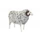 Mouton décoratif en métal