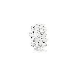 Charm Espaceur Marguerite Blanc PANDORA MOMENTS
