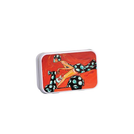 Boite à savon Femme scooter Grosliere Boite à savon Femme scooter Grosliere