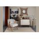 Fauteuil Bouclette beige Confort