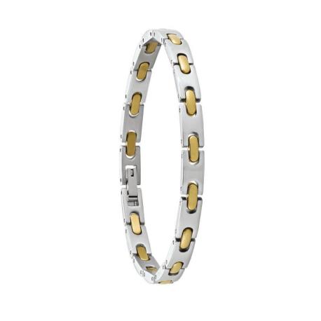 Bracelet Homme Acier Bicolore JOURDAN Bracelet Homme Acier Bicolore JOURDAN