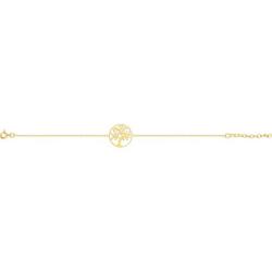 Bracelet Femme Plaqué Or Jaune Collection Arbre de Vie